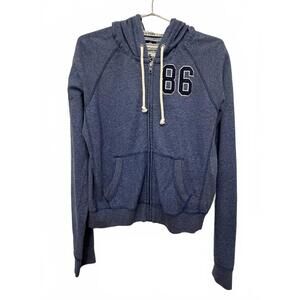 Victoria's Secret PINK full-zip hoodie In blue size Large